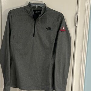 The North Face Gray Quarter-Zip Pullover